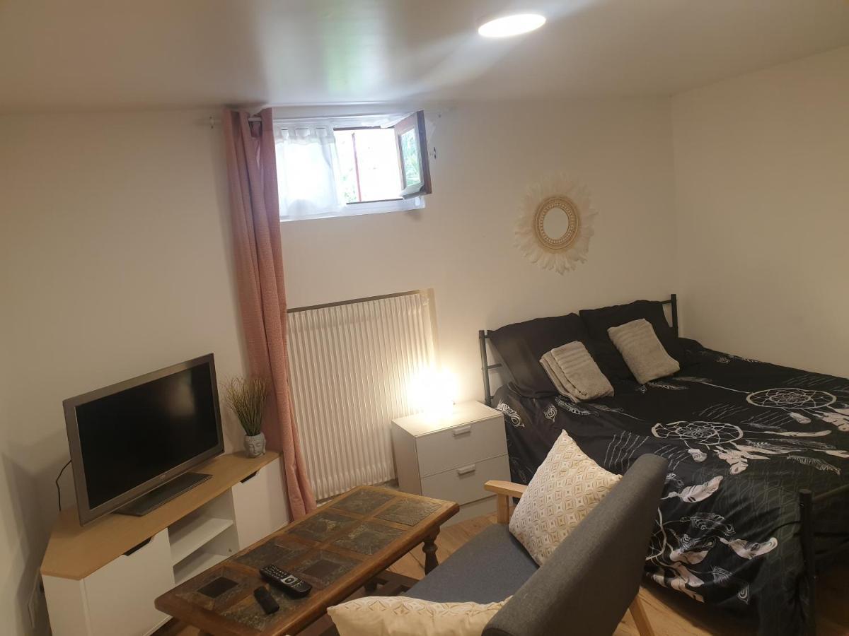 Studio 25M2 Independant Sous-Sol Apartment ซาร์คเซลส์ ภายนอก รูปภาพ